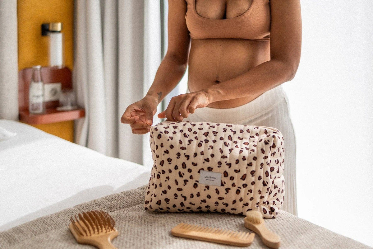 Maxi Toiletry Bag – Graou Leopard