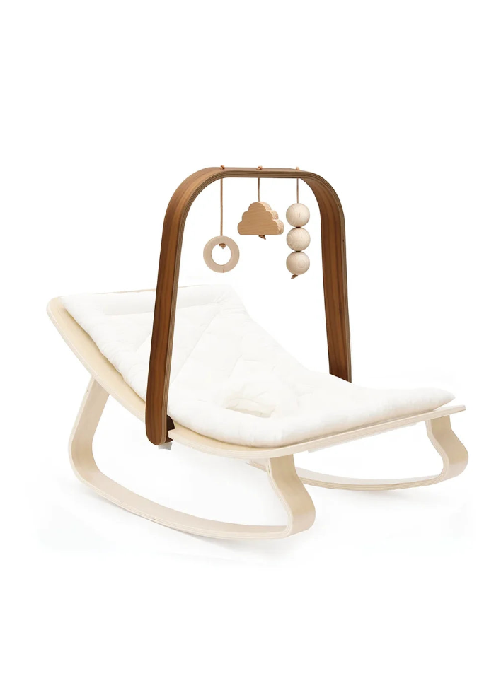 Levo walnut play arch charlie crane