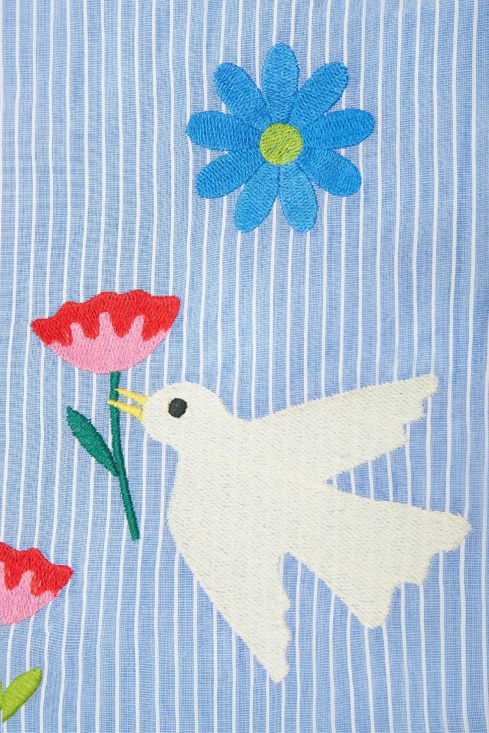 Embroidered sleeping bag 6/18 months