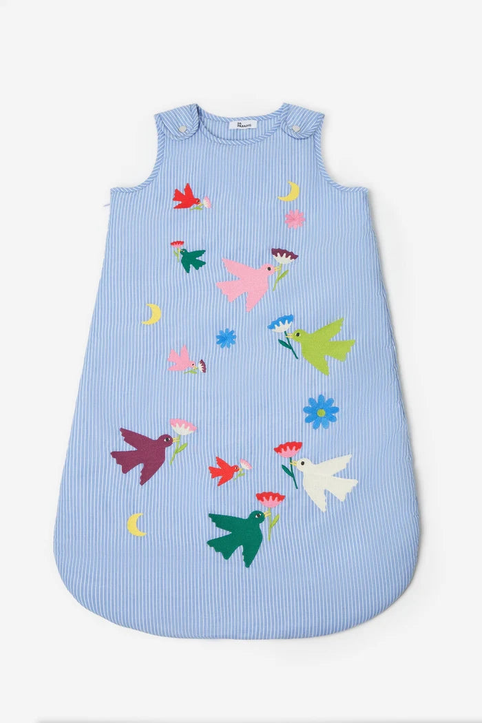 Embroidered sleeping bag 6/18 months