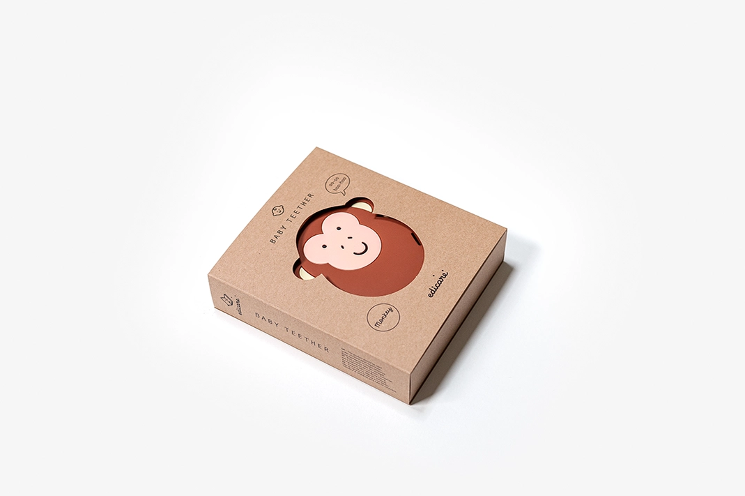 Baby teether monkey