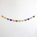 Colorful organic cotton banner by Monocrom