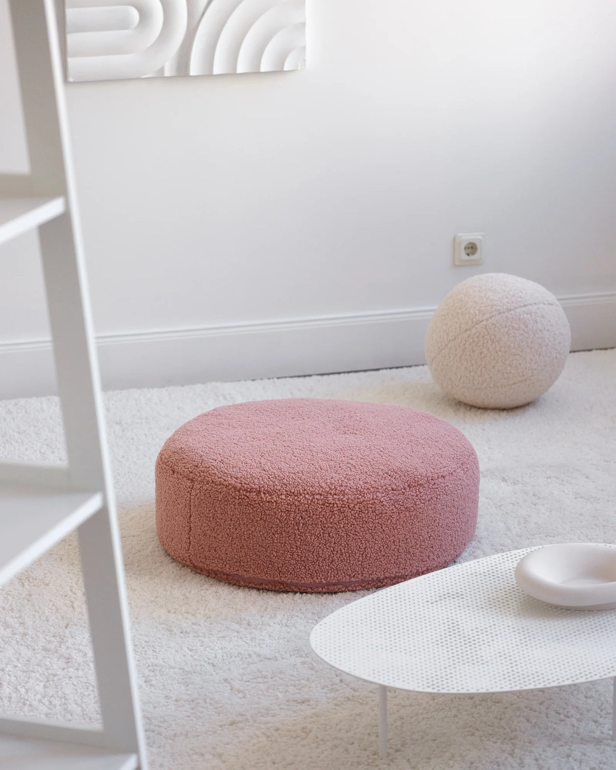 Guava Pink Ottoman