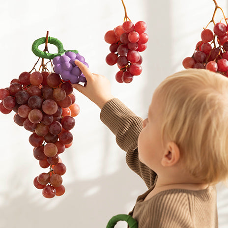 Grape Rattle & Teether