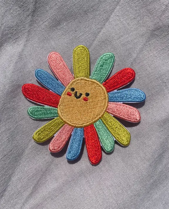 Iron-on Flower patch