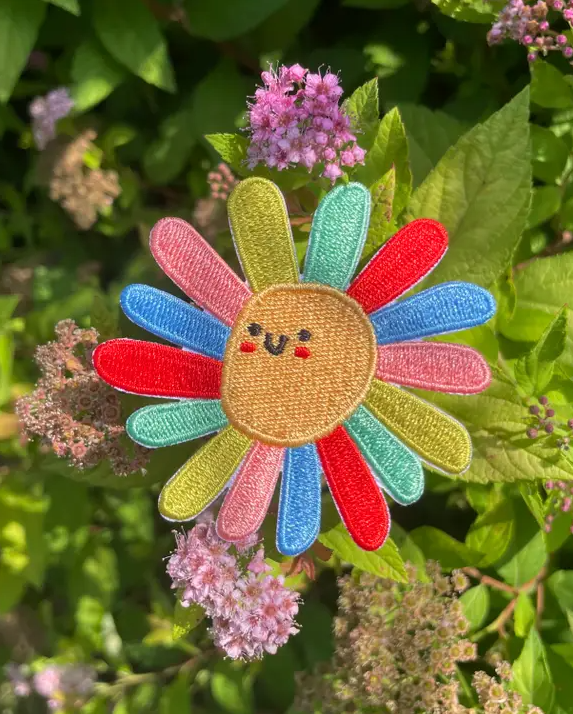 Iron-on Flower patch