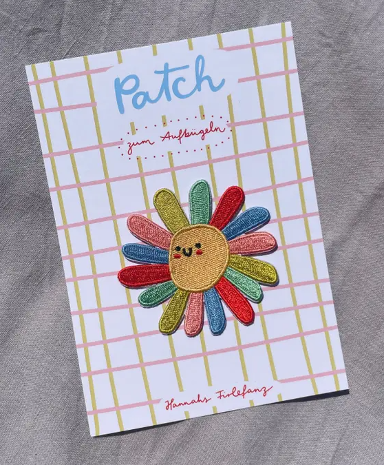 Iron-on Flower patch