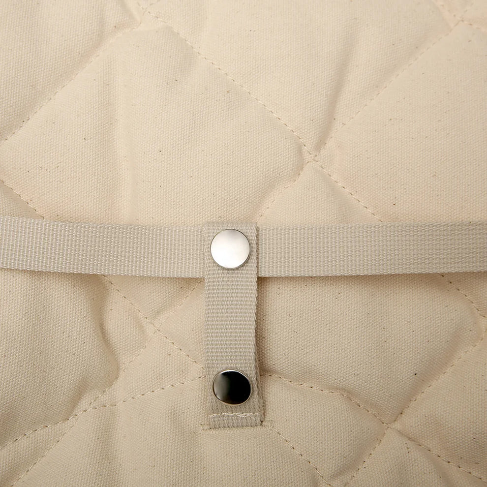 LEVO Baby Rocker Walnut / Fur Milk
