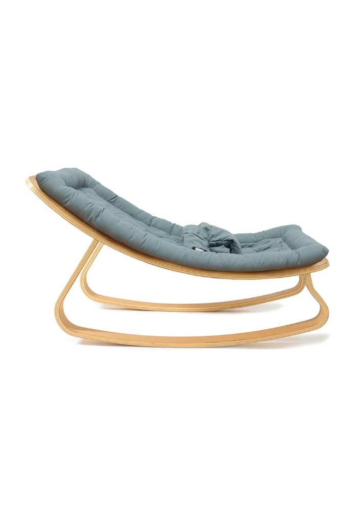 LEVO Baby Rocker – Beech / Thunderstorm