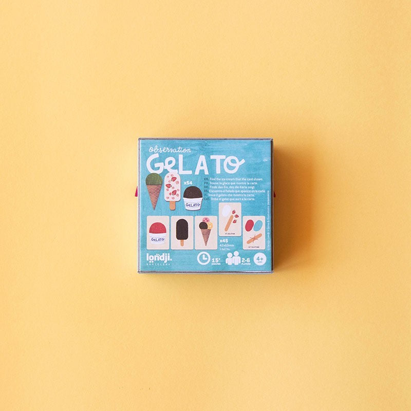 Piepklein spelletje - gelato