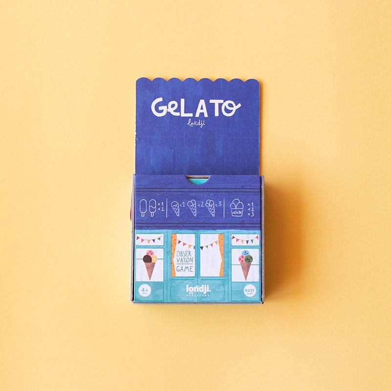 Piepklein spelletje - gelato