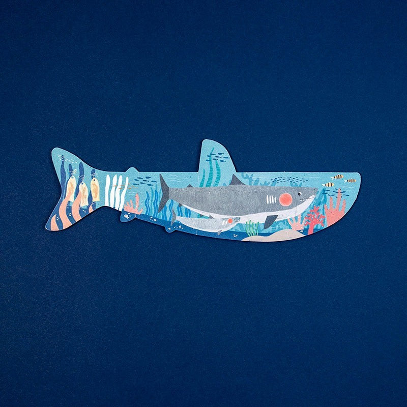 Blauwe puzzel