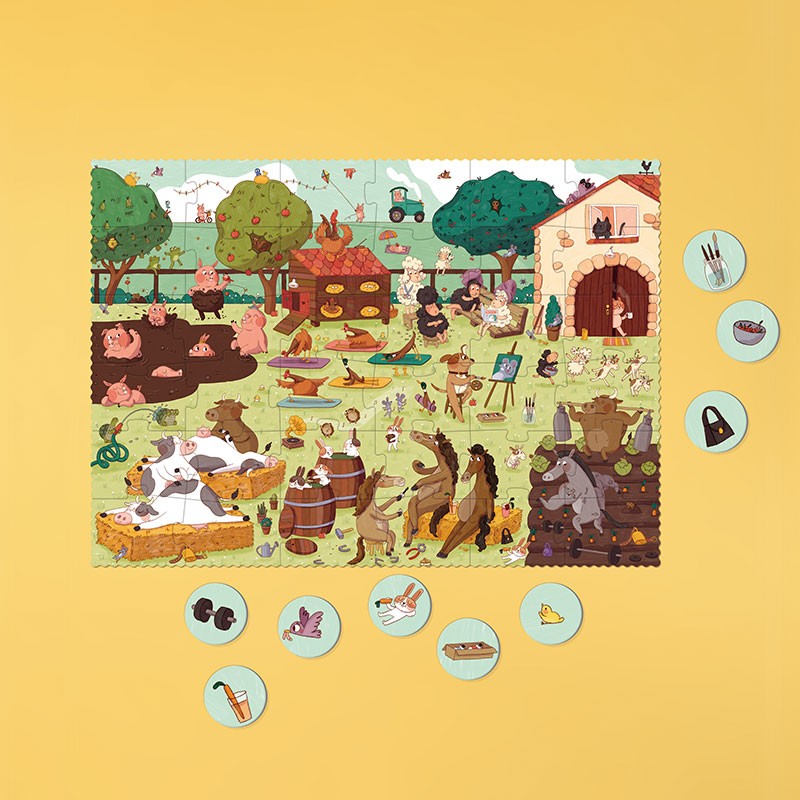 Boerderijpuzzel