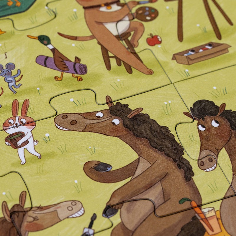 Boerderijpuzzel