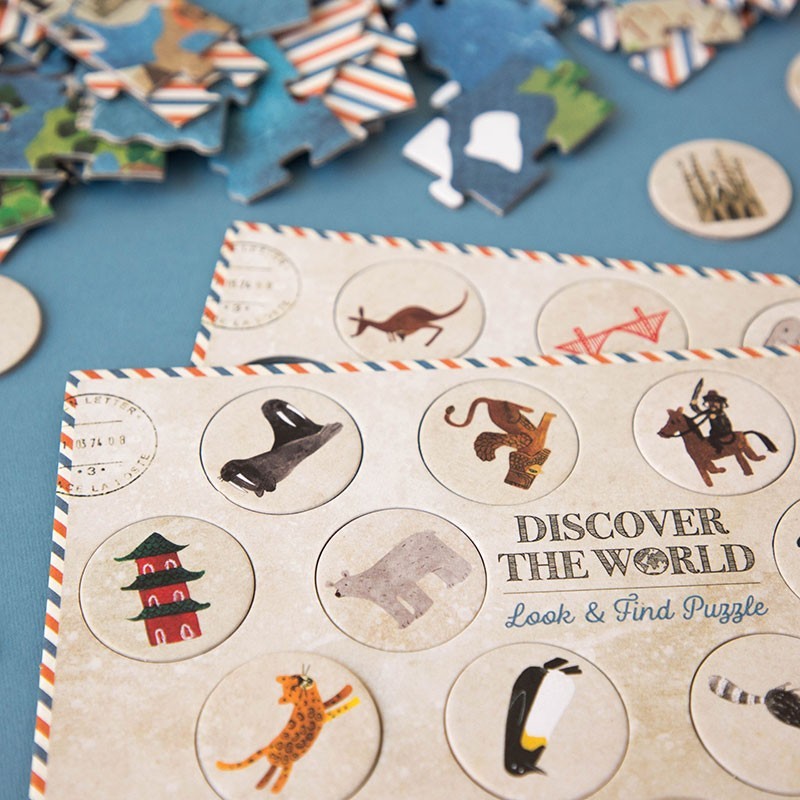 Puzzle - discover the world