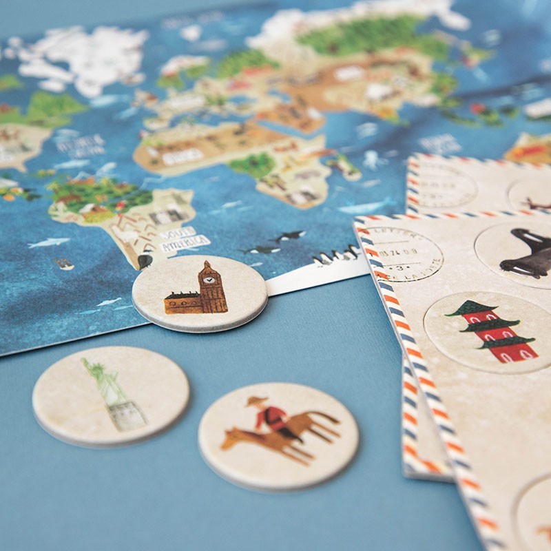 Puzzle - discover the world