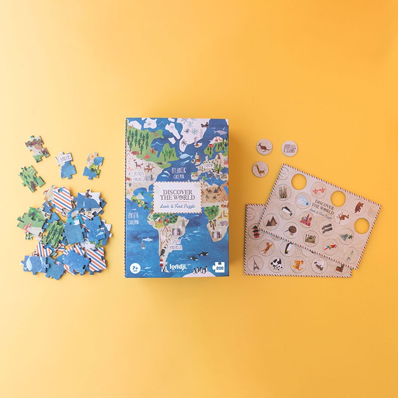 Puzzle - discover the world