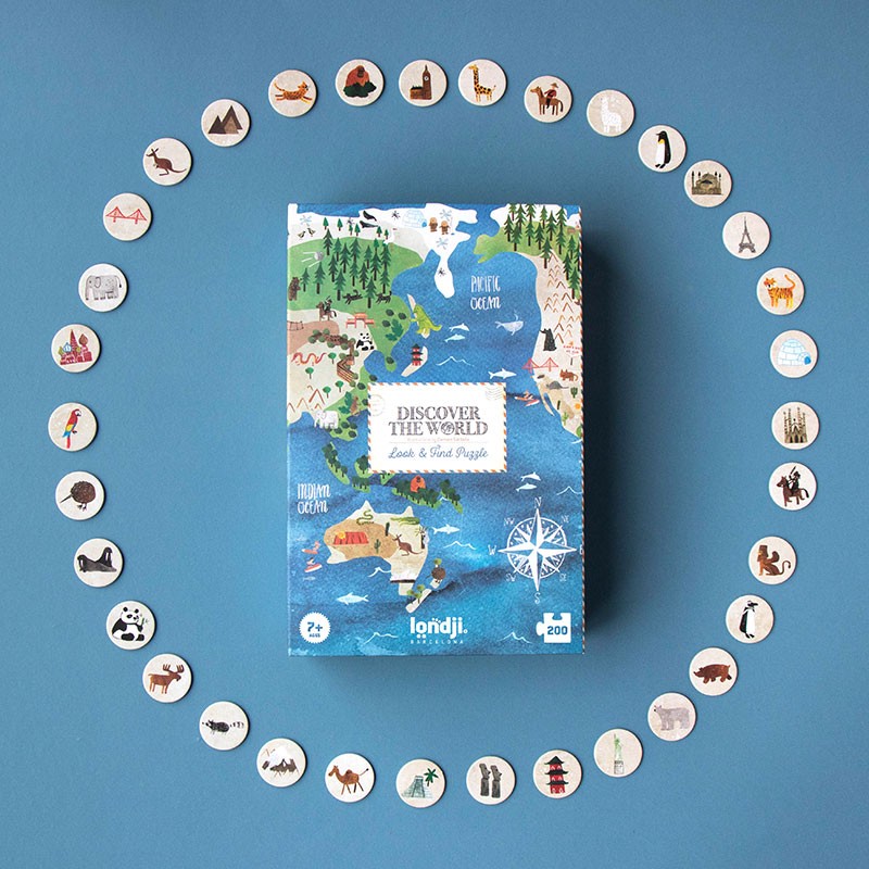 Puzzle - discover the world