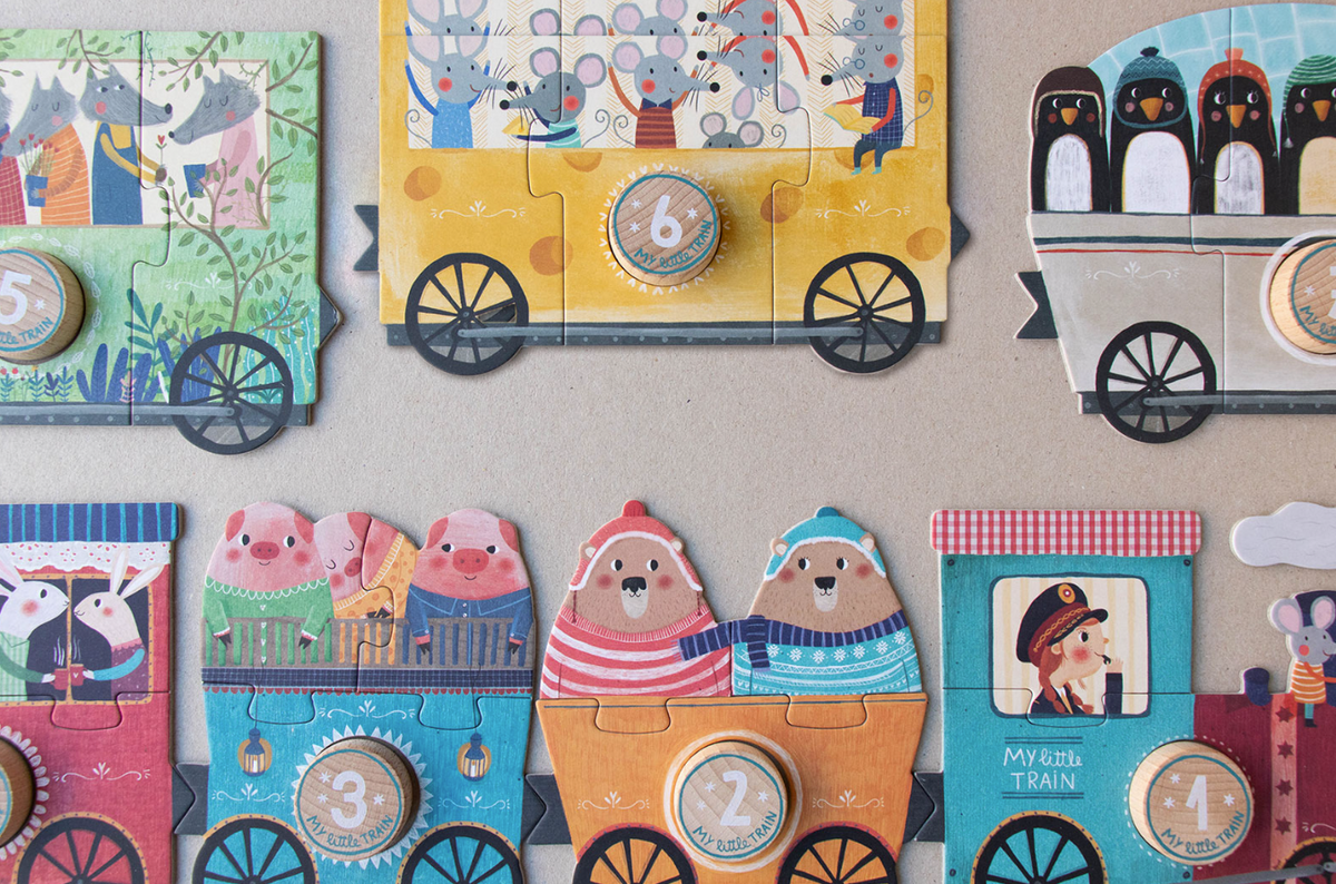 Londji puzzels voor kinderen