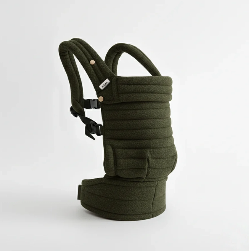 Mosgroene babydraagzak