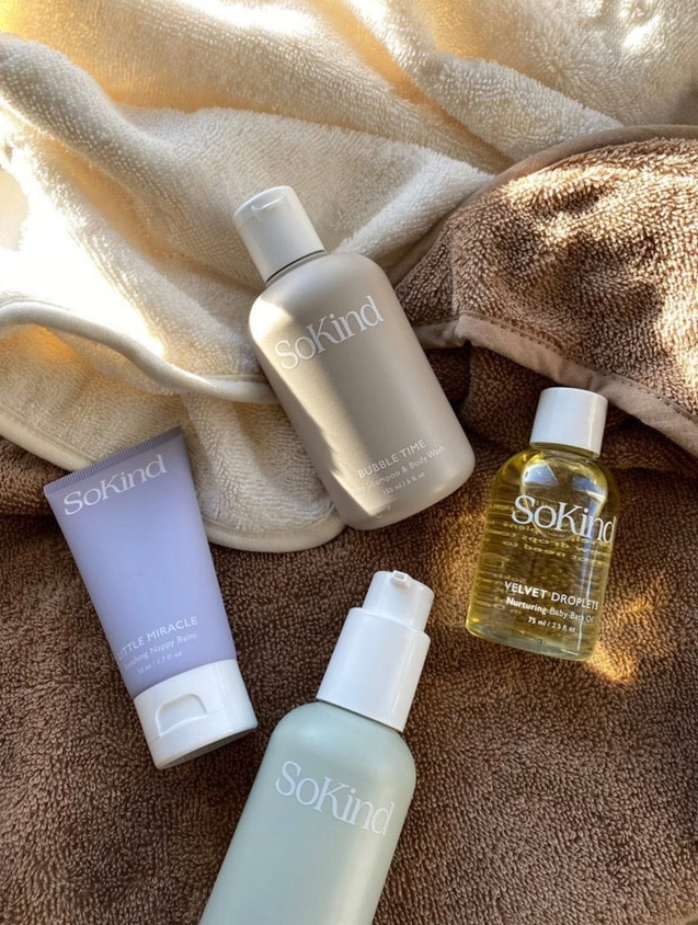 Baby skin care set of 4