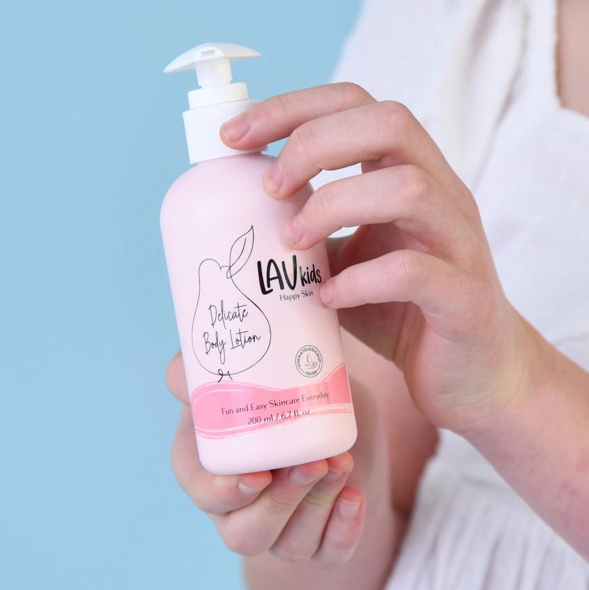 Delicate body lotion