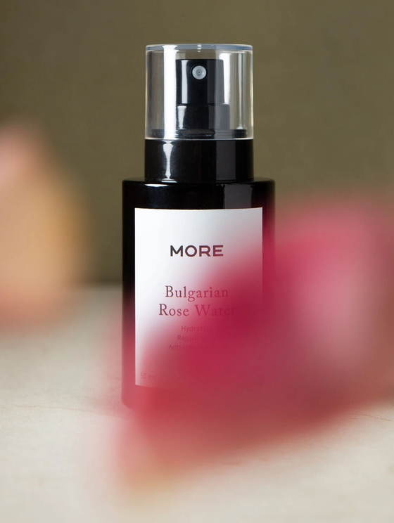 Organic bulgarian rose water