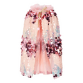 Sequined princess cape