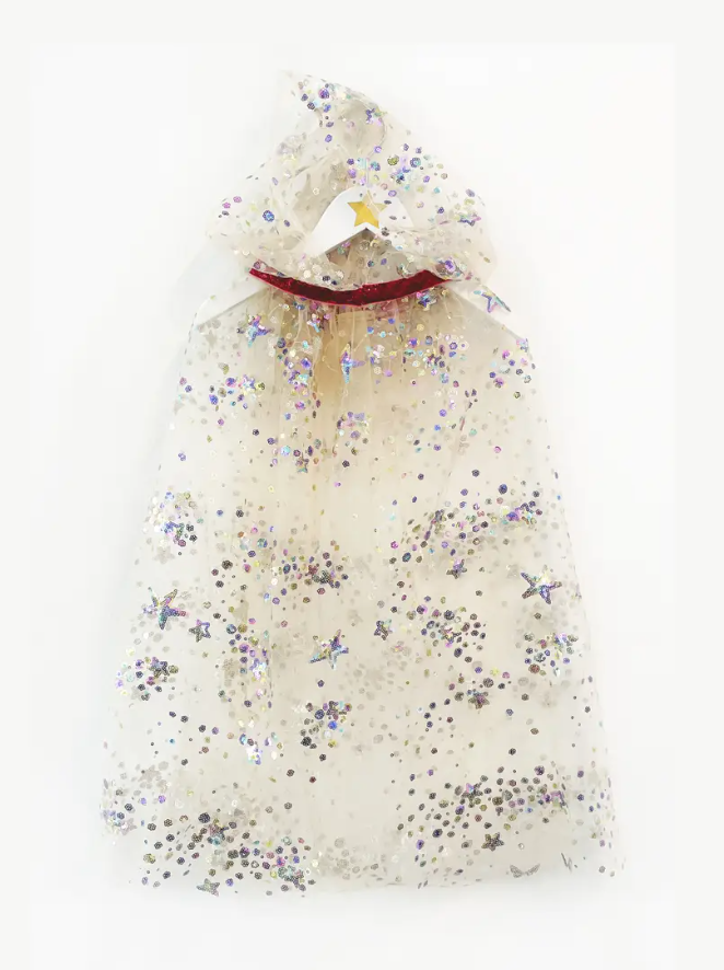 Sequin fairy cloak