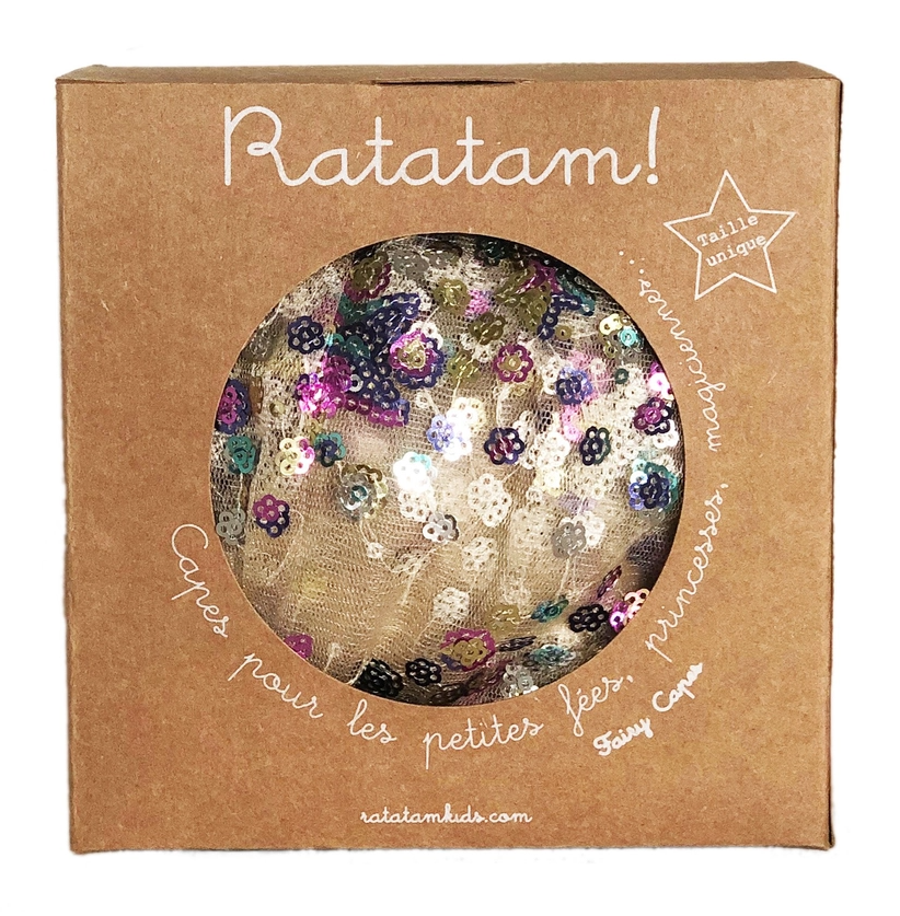 Sequin fairy cloak