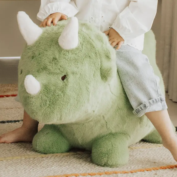 Stuiterende dinosaurus