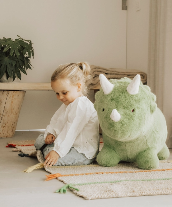 Stuiterende dinosaurus