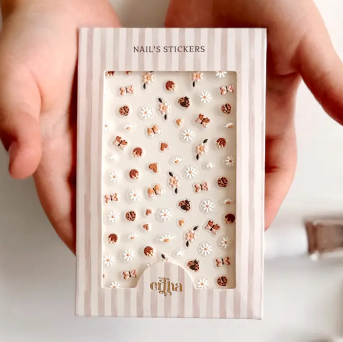 3D nail stickers