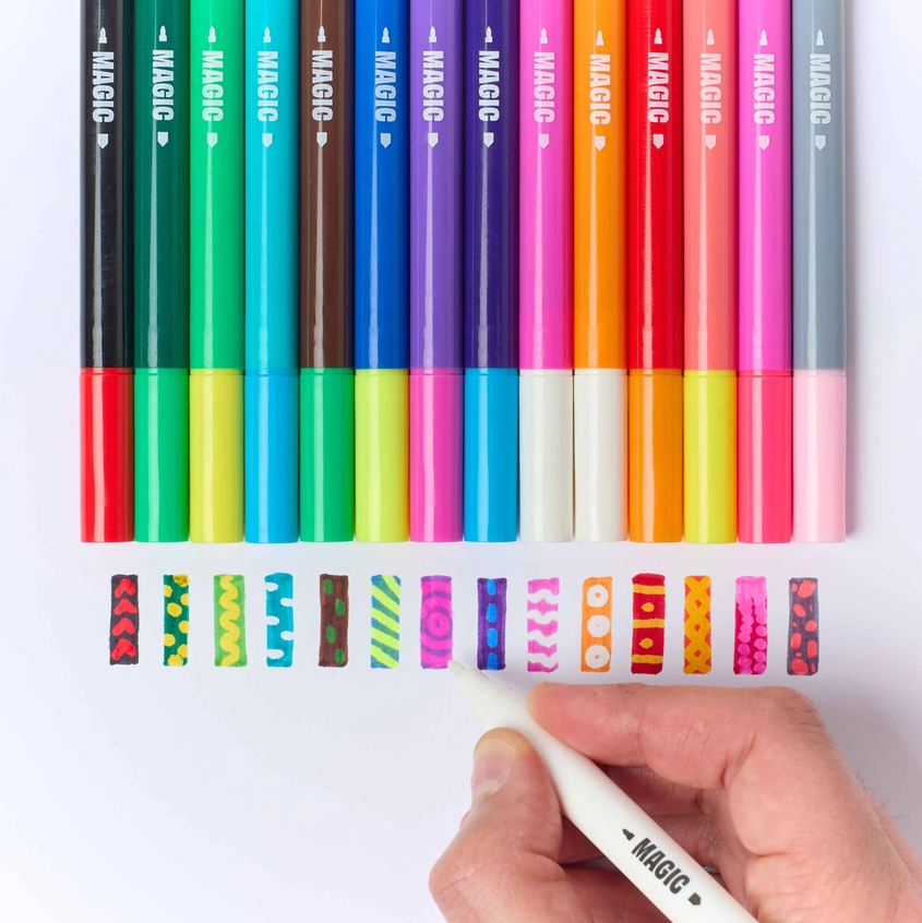 Magic twist felt‑tip pens