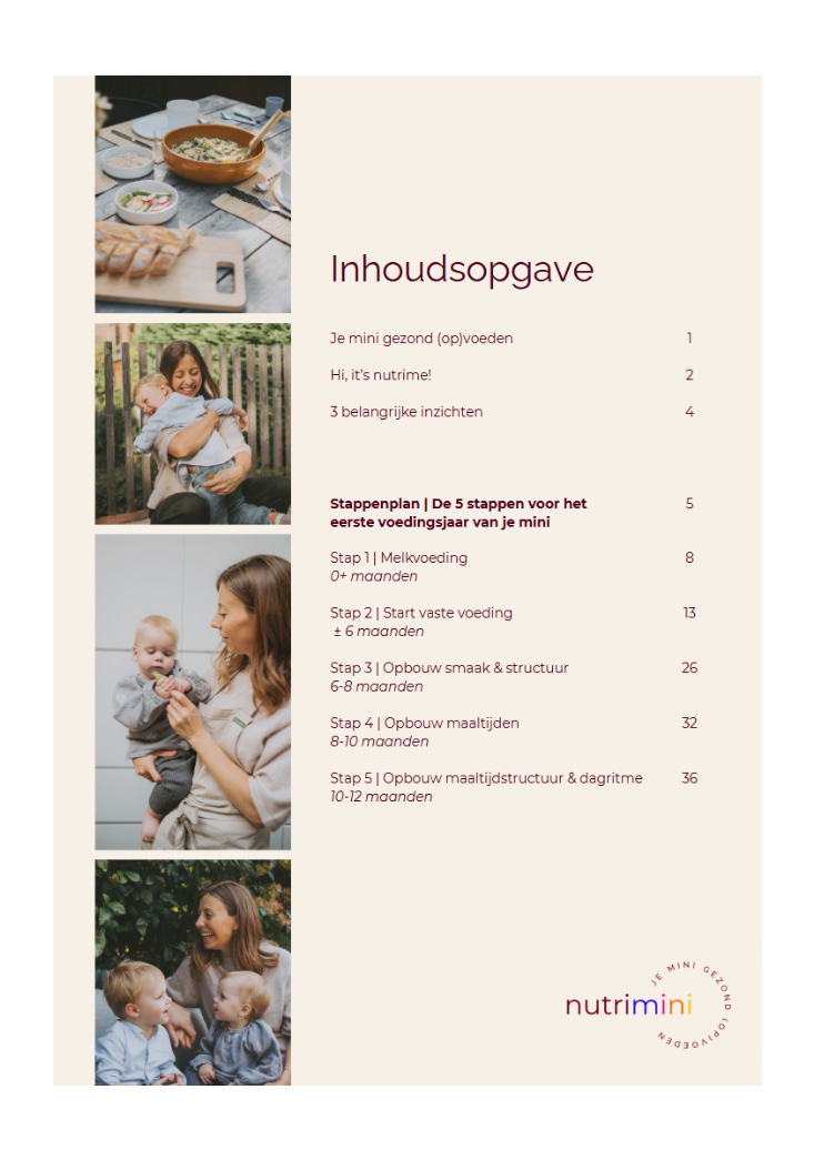 Baby 0–1 Year Feeding Guide