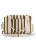 Rose in April Striped diaper/weekend bag