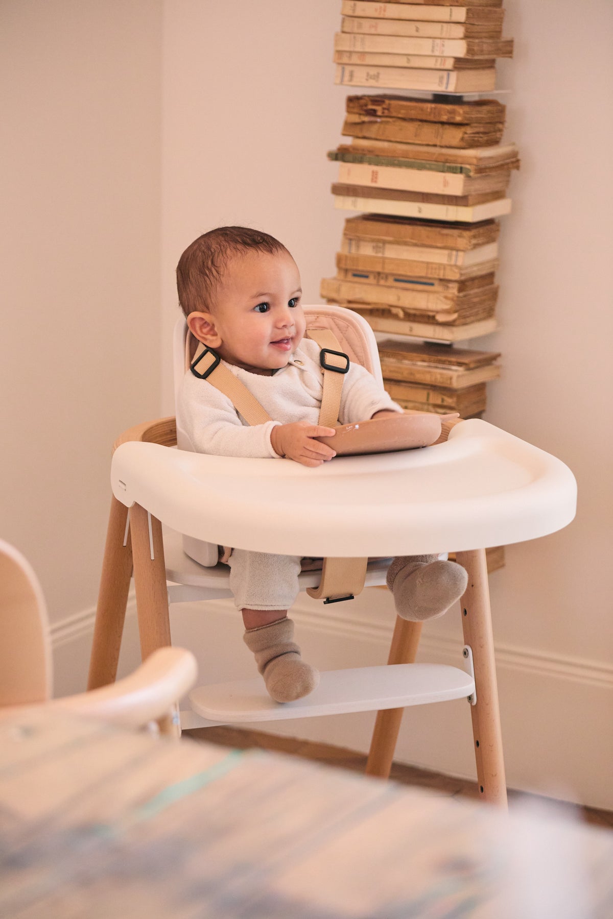 TOBO Wooden High Chair
