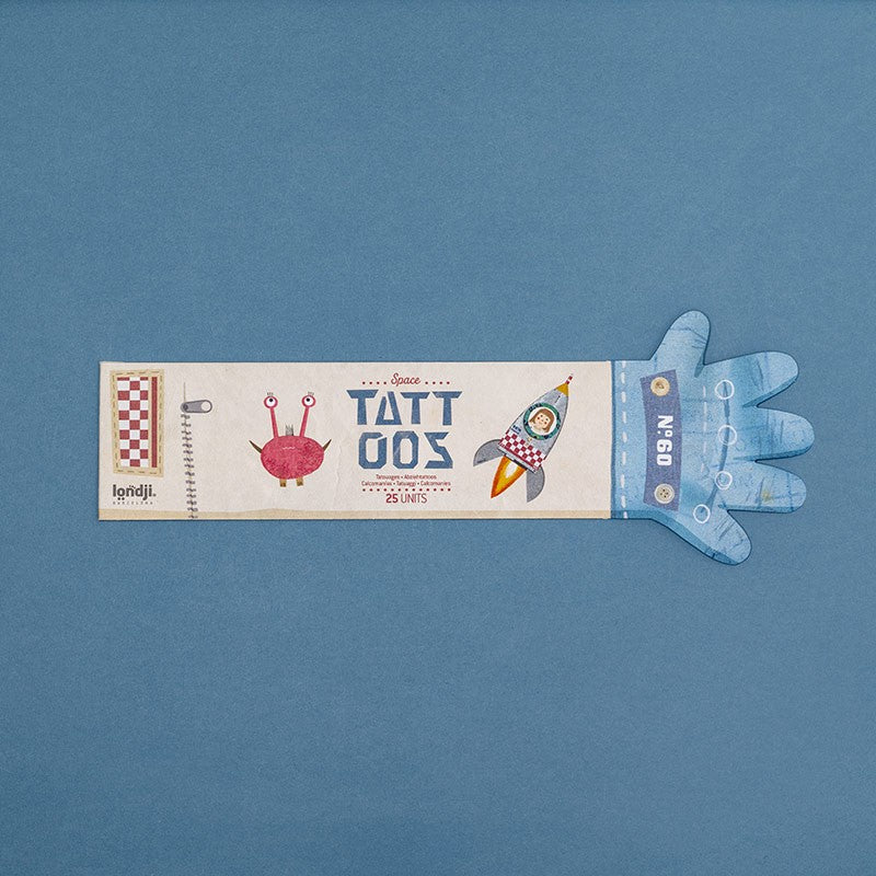 ruimte tattoos voor kinderen