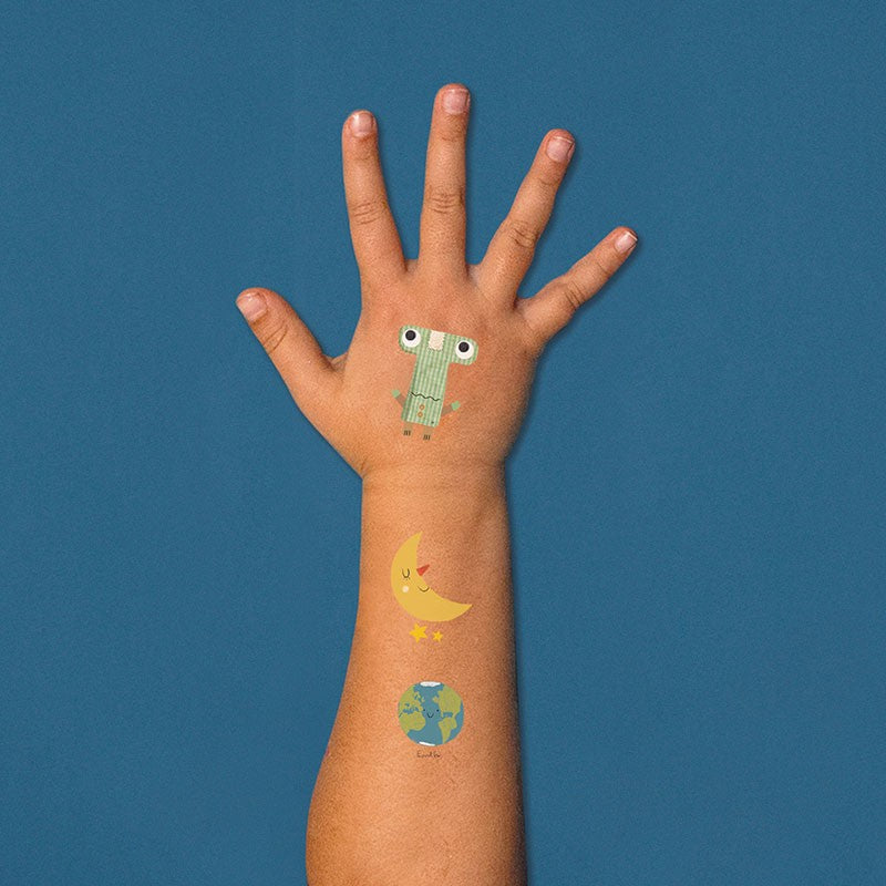 Tatoeages van de ruimte
