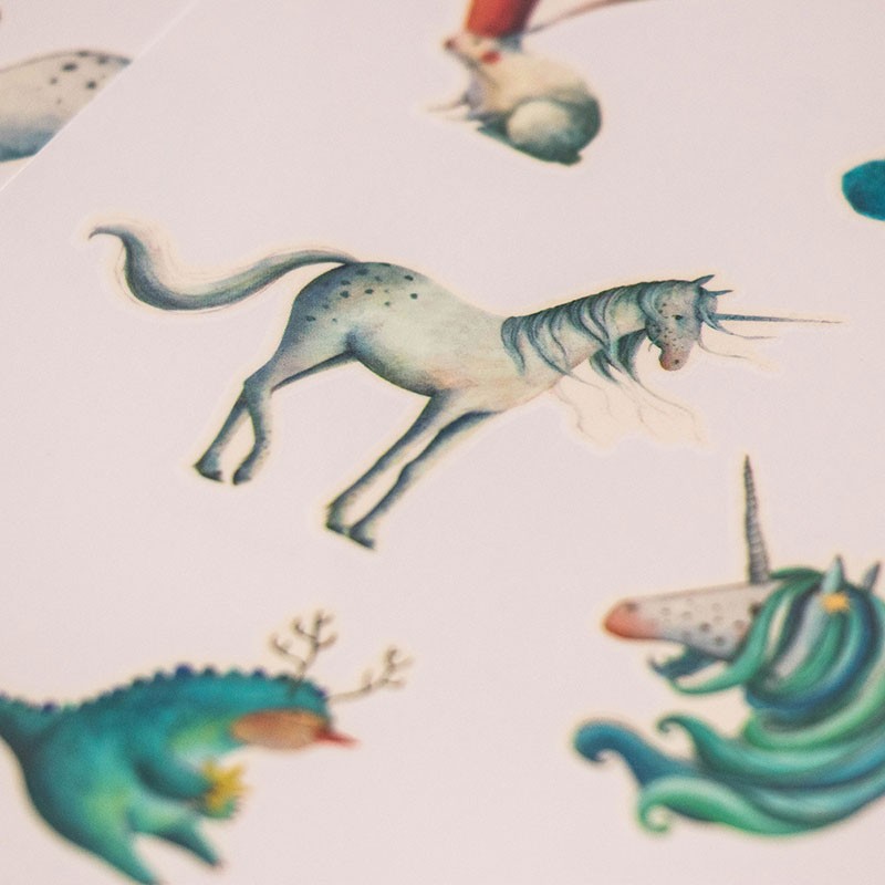 Unicorn tattoos