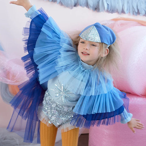 Blue bird costume