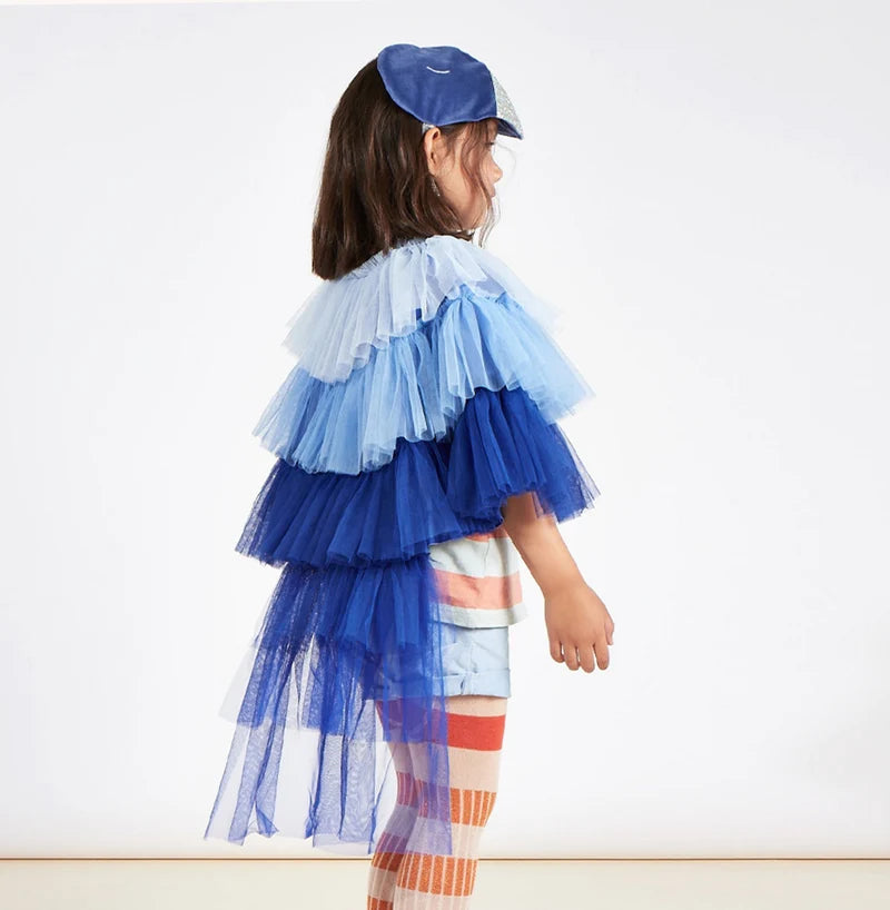 Blue bird costume