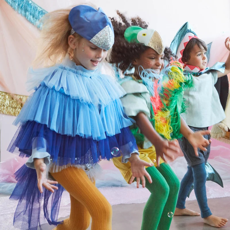 Blue bird costume