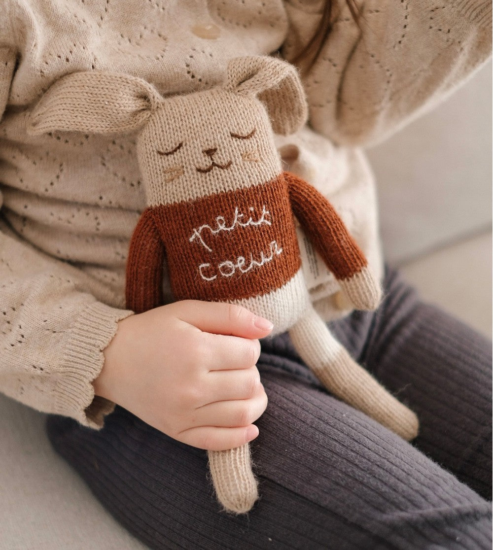 Bunny Knit Toy – Petit Coeur