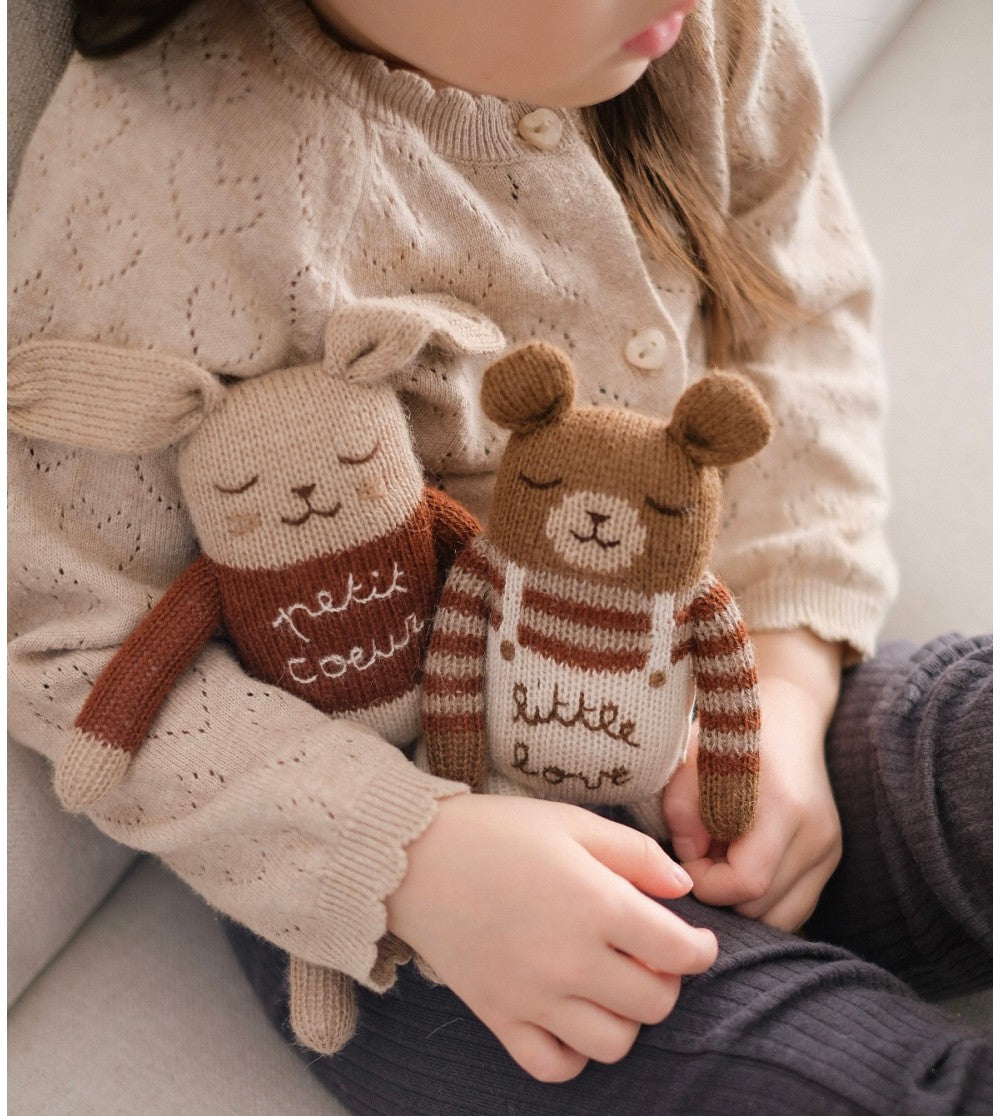 Bunny Knit Toy – Petit Coeur