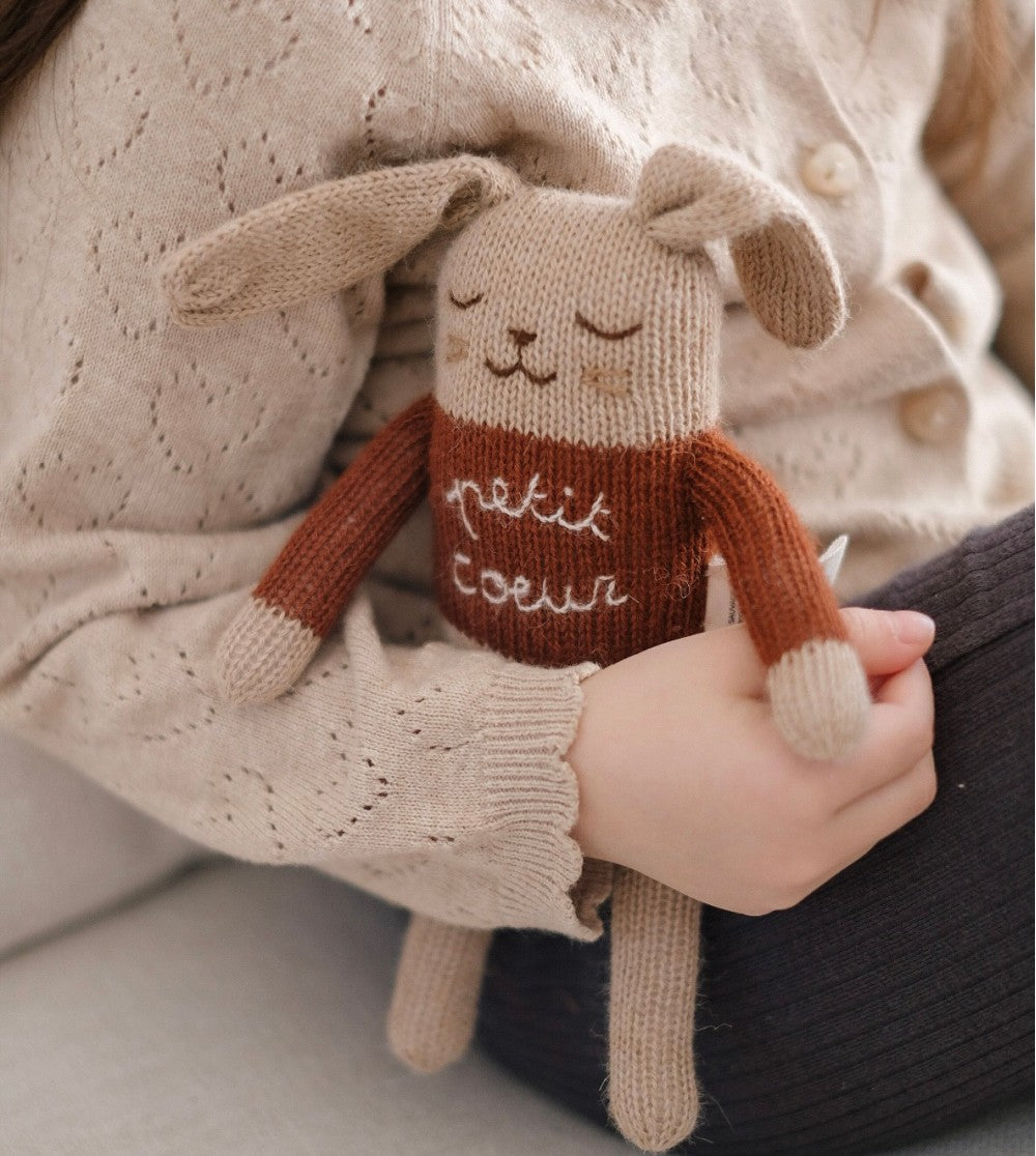Bunny Knit Toy – Petit Coeur