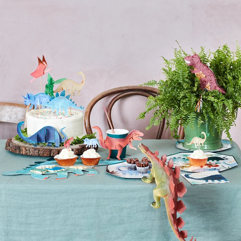 Dinosaur cake toppers