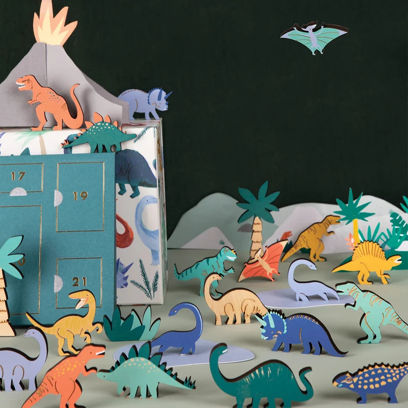 Dinosaur advent calendar