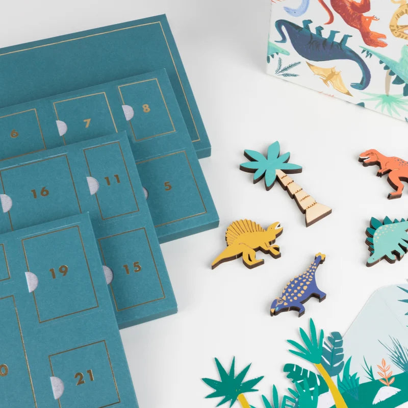 Dinosaur advent calendar