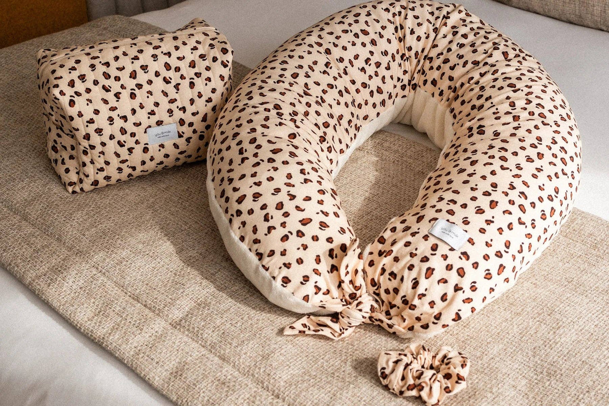 Pregnancy & Nursing Pillow Cover – Graou Leopard